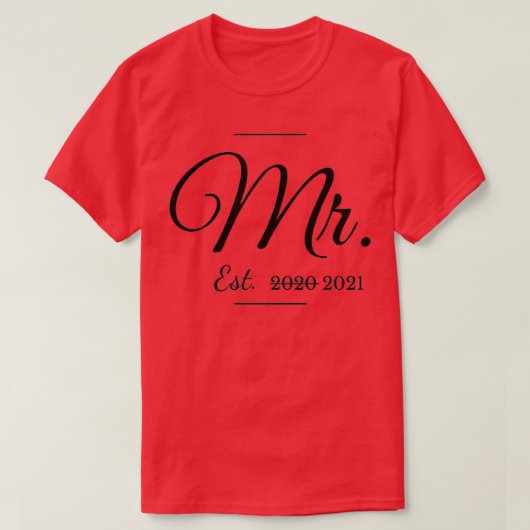 Cadeau 2021 Groom T-shirt (Design voorkant)