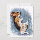 Cadeau aan mijn kleindochter, verjaardagscadeau vo kaart (Achterkant)