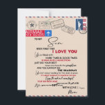 Cadeau aan mijn zoon, moeder en zoon, liefdesbrief kaart<br><div class="desc">Cadeau aan mijn zoon,  moeder en zoon,  liefdesbrief aan zoon
- Dit is een prachtig cadeau voor uw familie,  uw vriend bij elke gelegenheid,  zoals een housewarming,  verjaardag,  nieuw huis
- Het kan worden gebruikt voor het decoreren van het huis,  maak uw huis mooier!</div>