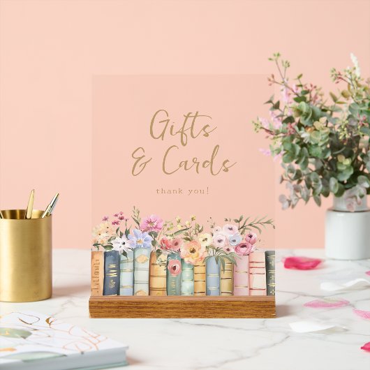 Cadeau Baby Shower Acryl Bord