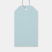 Cadeau Baby Shower Bedankt Cadeaulabel (Achterkant)