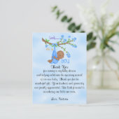 Cadeau Baby Shower Jongen Etnisch Briefkaart (Staand voorkant)