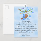 Cadeau Baby Shower Jongen Etnisch Briefkaart (Voorkant / Achterkant)