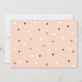 Cadeau-baby shower-uitnodiging voor geslacht onthu kaart (Achterkant)