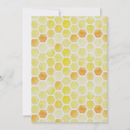 Cadeau-babyfeest handgetekend  kaart (Achterkant)