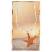 Cadeau Bag Starfish Beach Klein Cadeauzakje (Voorkant)