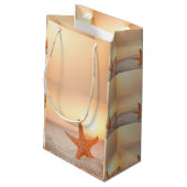 Cadeau Bag Starfish Beach Klein Cadeauzakje (Achterkant Gekanteld)