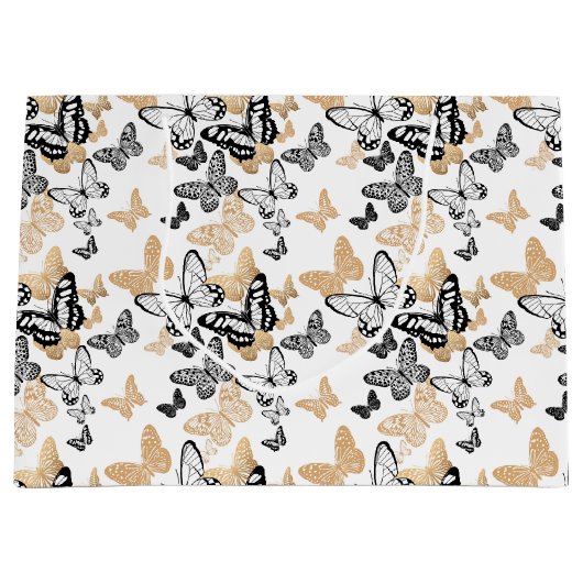 Cadeau Bag-Vlinders Groot Cadeauzakje (Voorkant)