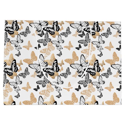 Cadeau Bag-Vlinders Groot Cadeauzakje (Achterkant)