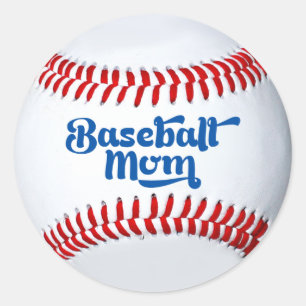Cadeau Baseball Moeder Sticker