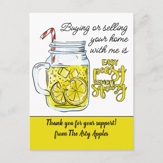 cadeau bedanken personeel vrijwilliger klant verwi briefkaart (Voorkant)