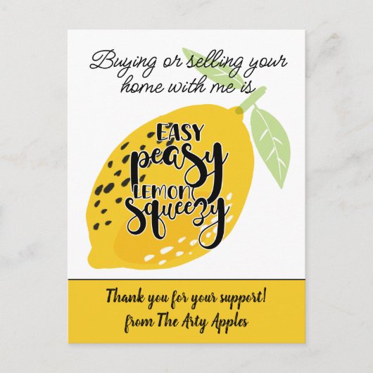 cadeau bedankje vrijwilliger marketing uitdelen ec briefkaart (Voorkant)