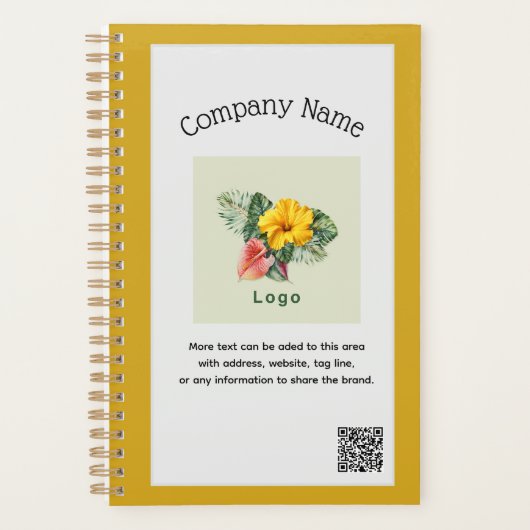 Cadeau bedrijfslogo Merchandise QR-code planner (Voorkant)