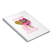 Cadeau beste vriendin voor meisjes, Magische eenho Notitieboek (Rechterzijde)