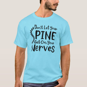 Cadeau bij pensionering van chiropractor grap t-shirt