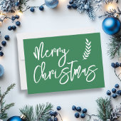 Cadeau Certificaat Kerst Modern Script