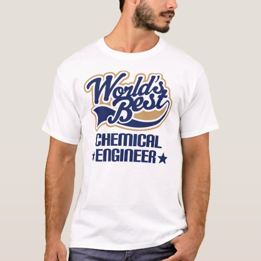 Cadeau chemisch ingenieur t-shirt (Voorkant)