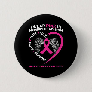 Cadeau dat ik roze heb Draag ter nagedachtenis aan Ronde Button 5,7 Cm