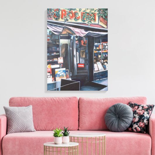 Cadeau Day Bekijk het verleden Canvas Afdruk (Insitu (Woonkamer))