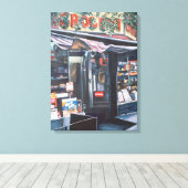 Cadeau Day Bekijk het verleden Canvas Afdruk (Insitu (Houten vloer))