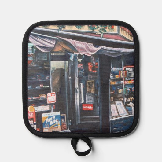 Cadeau Day Bekijk het verleden Pannenlap (Voorkant)