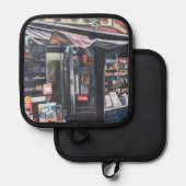 Cadeau Day Bekijk het verleden Pannenlap (Voorkant / Achterkant)