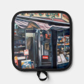Cadeau Day Bekijk het verleden Pannenlap (Voorkant)