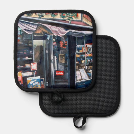 Cadeau Day Bekijk het verleden Pannenlap (Voorkant / Achterkant)