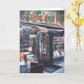 Cadeau Day kijken naar Tranquil Past Wenskaart Kaart (Gele Bloem)