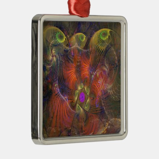 Cadeau de Magi Metalen Ornament (Rechts)