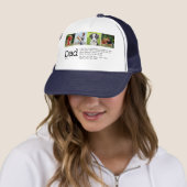 Cadeau definitie fotocollage trucker pet (In situ)