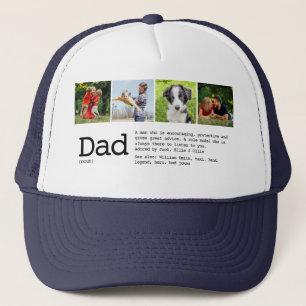Cadeau definitie fotocollage trucker pet
