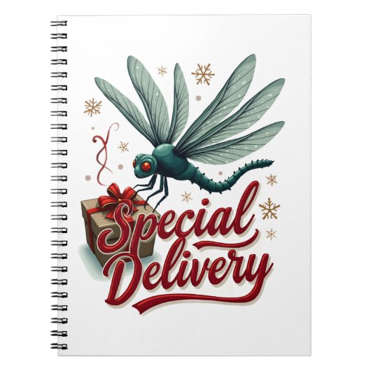 Cadeau Delivery Dragonfly Notitieboek (Voorkant)