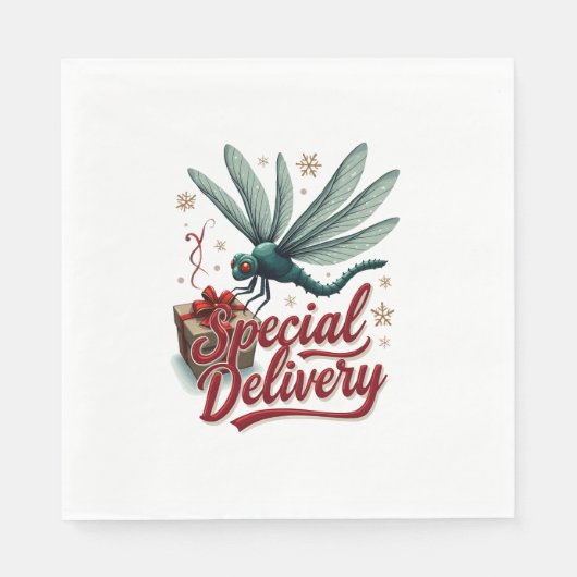Cadeau Delivery Dragonfly Servet (Voorkant)