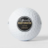Cadeau dit! Gepensioneerde Golfballen (Voorkant)