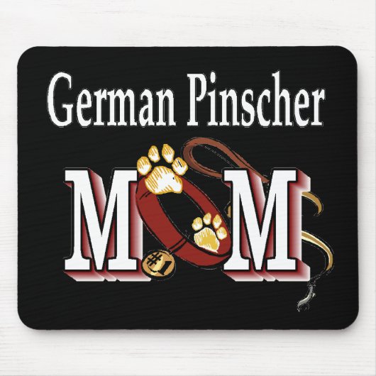 Cadeau Duitse Pinscher-moeder Muismat (Voorkant)