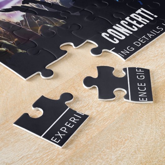 Cadeau een concert ervaring! legpuzzel (Zijkant)