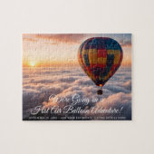 Cadeau een luchtballon ervaring! legpuzzel (Horizontaal)