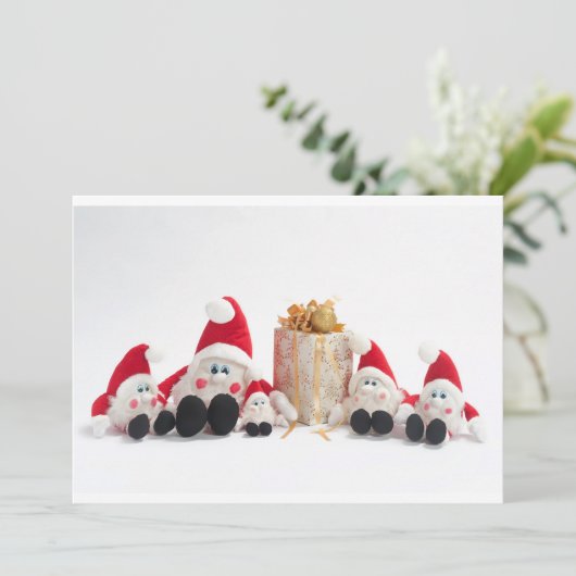 Cadeau en gnomen (Staand voorkant)