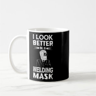 Cadeau- en lasmaskerlas Pet Welder Metal Koffiemok