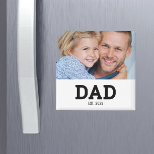 Cadeau Foto Vader Oprichting Magneet