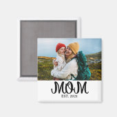 Cadeau Foto van Moeder Magneet (Voorkant / Achterkant)