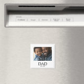 Cadeau Foto van Vader Oprichting Magneet (Insitu (Vaatwasser))