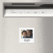 Cadeau Foto van Vader Oprichting Magneet (Insitu (Vaatwasser))