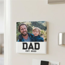 Cadeau Foto voor Vader Oprichtingsdatum