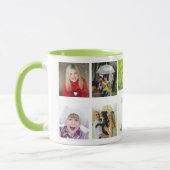 Cadeau fotocollage oma en opa mok (Links)