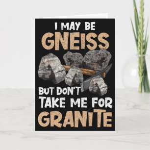 Cadeau geoloog grappige geologie steen wetenschap  kaart