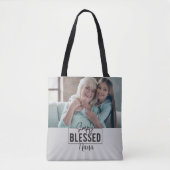 Cadeau! Gepersonaliseerd "eenvoudig gezegend" gelo Tote Bag (Voorkant)