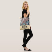 Cadeau! Gepersonaliseerd "Gewoon gezegend" geloof Tote Bag (Op model)