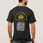Cadeau Glory Baptist Church T-shirt (Achterkant)